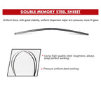 Front Windshield Wiper Blades – 24" and 20" Set for Audi A4 A5 A6 A7 Q3 Q5