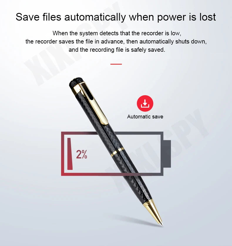 Digital Voice Recorder Pen – Portable USB MP3 Player for Lectures and Meetings