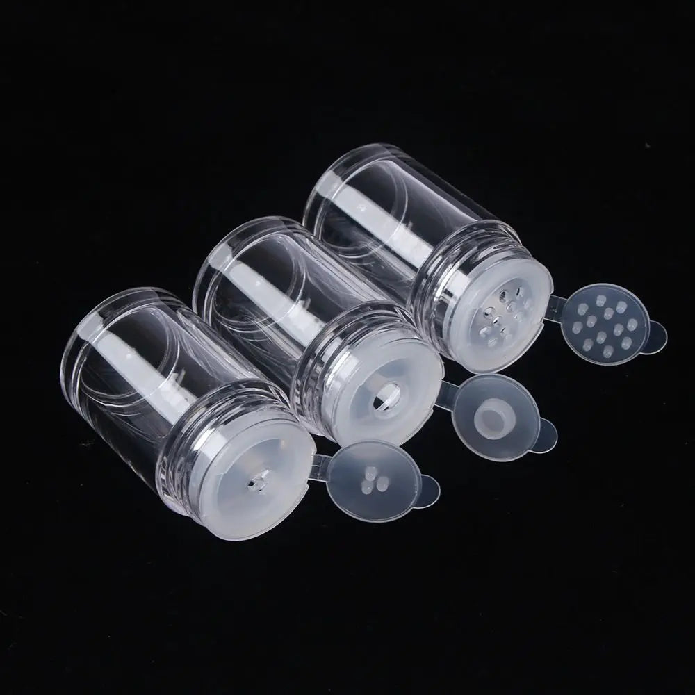 Portable Plastic Spice Jar – Mini Reusable Seasoning Bottle for Outdoor Camping