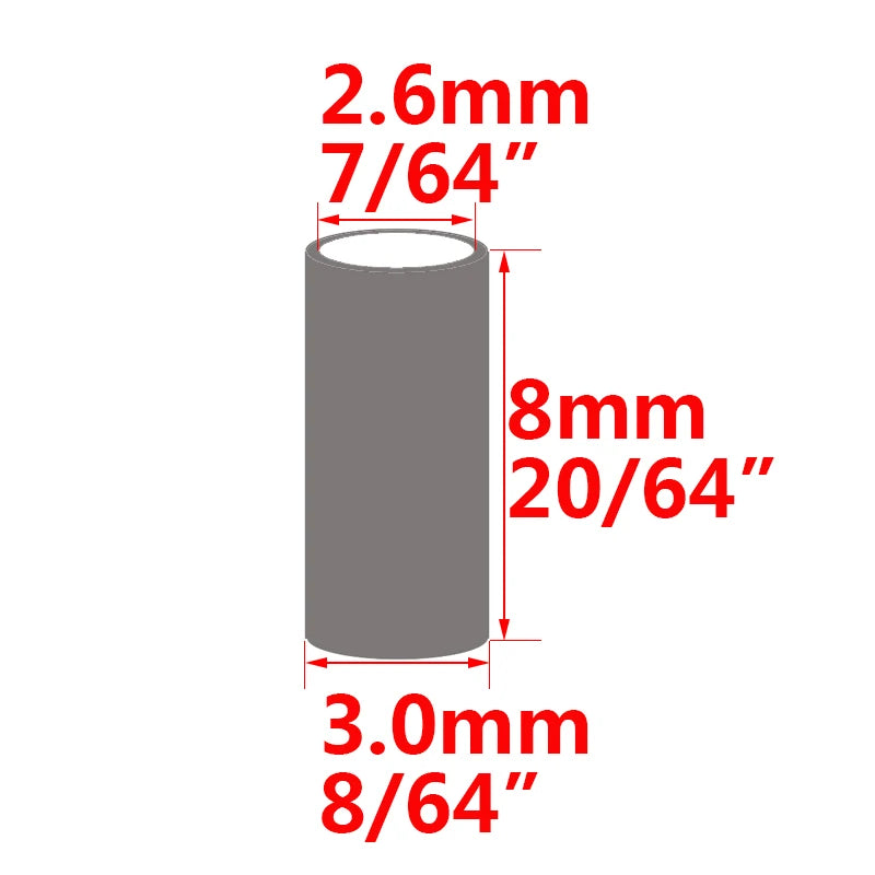 Copper Crimp Sleeves – Round Fishing Line Connectors for Rigging Tackle