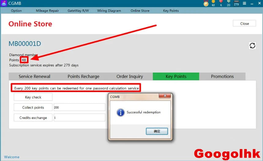 CGDI MB Smart Key – 315MHz 433MHz Replacement for Mercedes-Benz FBS3 Systems