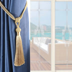 Decorative Tassel Curtain Tiebacks – Elegant Holdbacks for Home Drapery