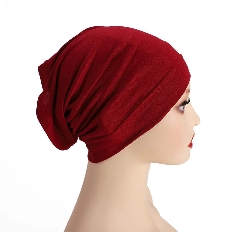 Spandex Dreadlock Tube Cap – Elastic Satin Hair Wrap for Sleeping