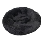 100cm Plush Donut Pet Bed – Calming Round Mat for Large Dogs and Cats