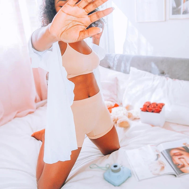 High Waist Shapewear Shorts – Seamless Tummy Control for Women