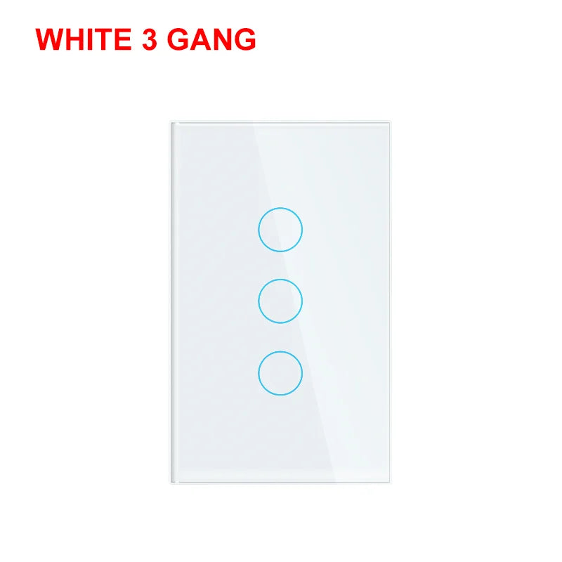 Smart Wifi Touch Light Switch – No Neutral Wire Required for Home Automation