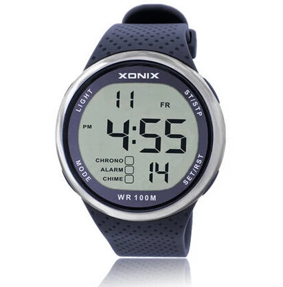 XONIX Digital Sports Watch – Waterproof 100m for Swimming and Outdoor Diving