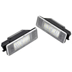 LED License Plate Lights – Bright Number Tag Lamps for Peugeot Vehicles