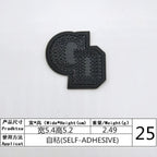 Self-Adhesive PU Leather Patches – Round Repair Appliques for Clothing and Bags