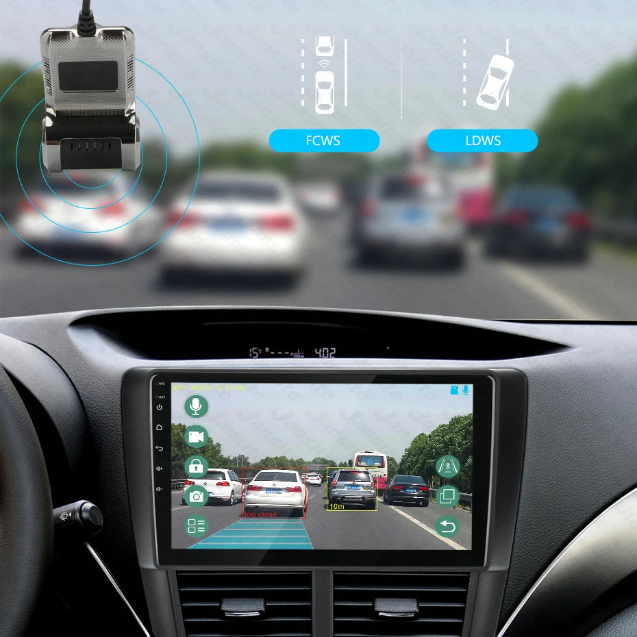 ADAS USB Dash Cam – Full HD Car DVR Camera for Android Navigation Head Units