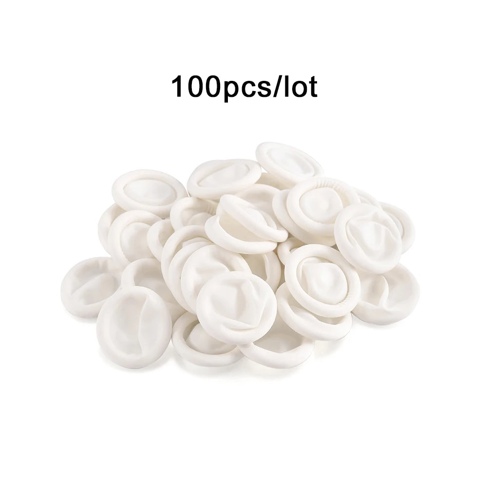 Disposable Latex Finger Cots – Protective Rubber Gloves for Epoxy Resin