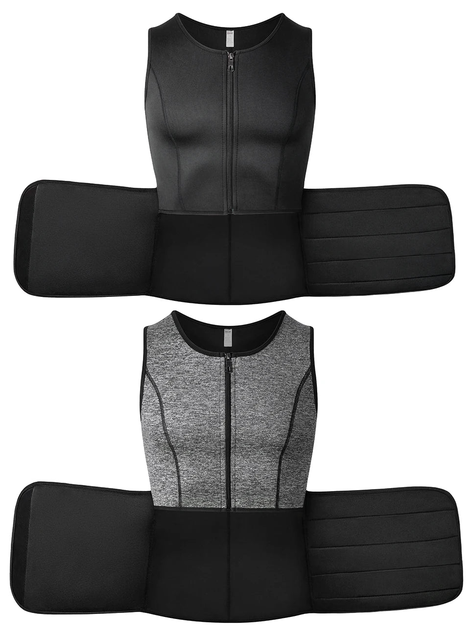Men Sweat Sauna Vest – Neoprene Body Shaper for Gym Weight Loss