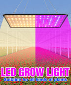 Full Spectrum LED Grow Light – Quantum Board for Indoor Plant Hydroponics