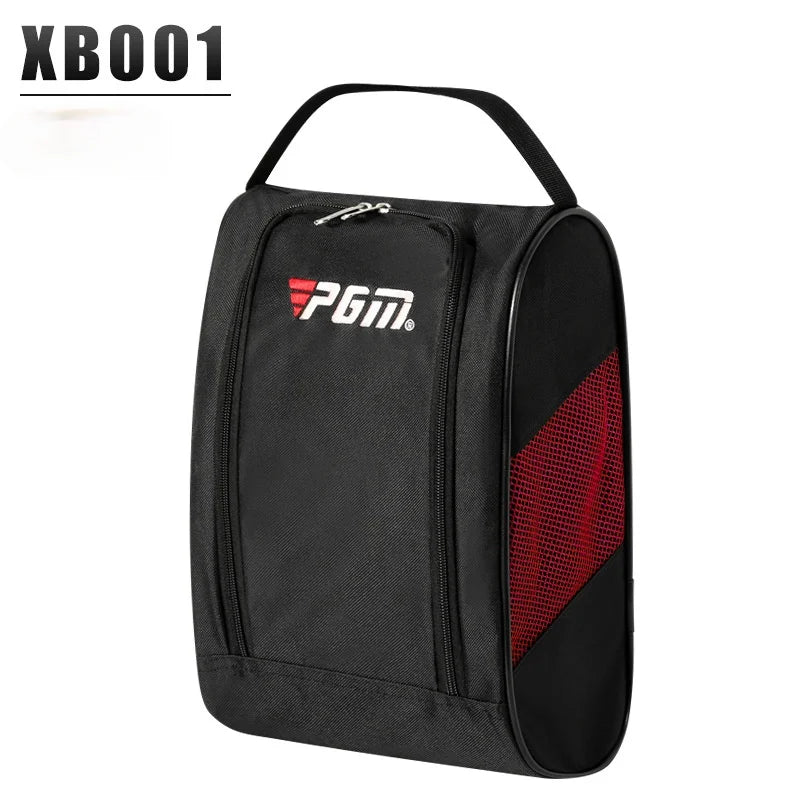 Portable Golf Shoe Bag – Breathable Nylon Carrier for Sports Accessories