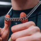 Stainless Steel Cuban Link Chain – 3-7mm Necklace for Men and Women