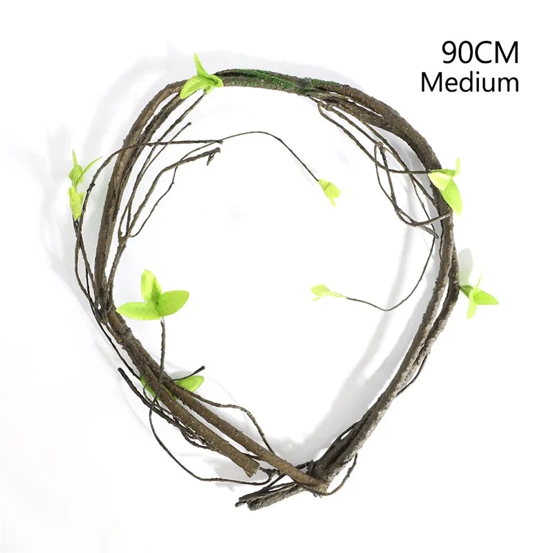 90cm Artificial Rattan Vine – Flexible Floral Branch for Wedding Decoration