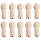 Wall Mounted Wooden Peg Hooks – Decorative Shaker Rack for Home Organization