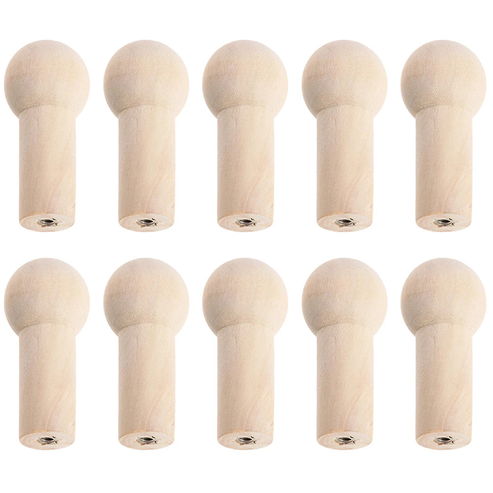 Wall Mounted Wooden Peg Hooks – Decorative Shaker Rack for Home Organization