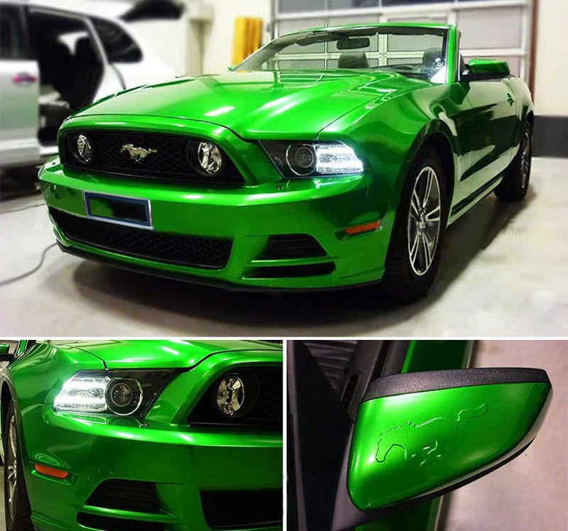 Metallic Candy Vinyl Car Wrap – Glossy Glitter Film for Vehicle Decoration