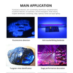 T5 UV Blacklight Tube – 8W 365nm Ultraviolet Lamp for Money Detection and Decor