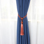 Handmade Tassel Curtain Tieback – Decorative Drapery Holdback for Home Decor