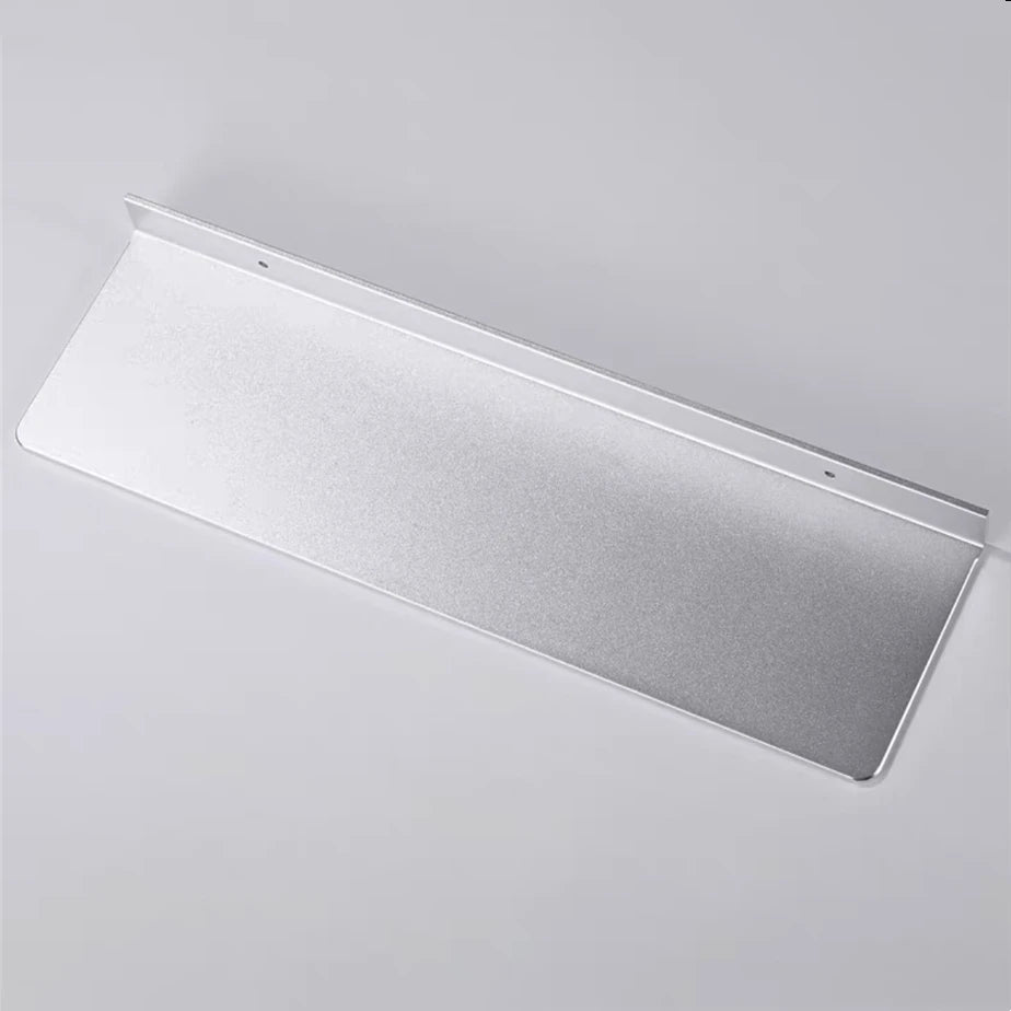 Aluminum Wall Storage Shelf – Bathroom Mirror Organizer for Shower Room