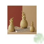 Gold Pineapple Statue – Nordic Metal Art for Modern Home Living Room Decor