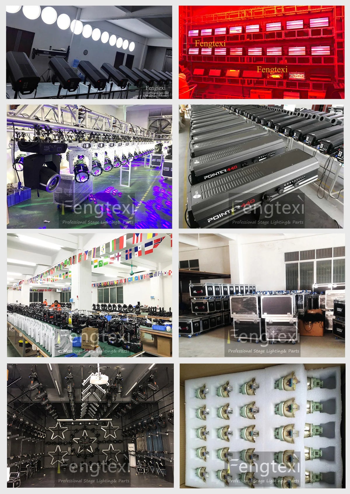 Stage Beam Light Replacement Parts – Professional Repair Accessories for Moving Heads