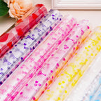 Transparent OPP Plastic Bags – Heart Print Gift Packaging for Party Favors