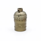 Vintage E26 E27 Lamp Socket – Pull Chain and Knob Switch for Lighting Fixtures