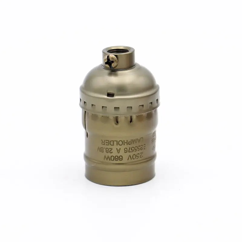 Vintage E26 E27 Lamp Socket – Pull Chain and Knob Switch for Lighting Fixtures