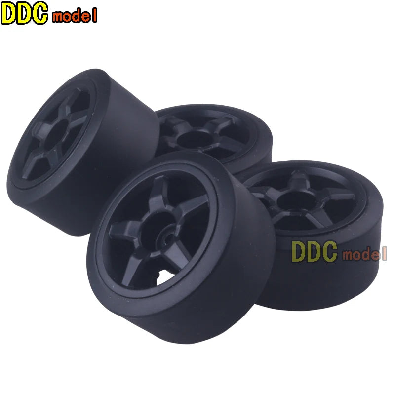 Rubber RC Car Wheels – Upgrade Tires for 1/16 Scale Remote Control Vehicles