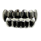 Rose Gold Hip Hop Grillz – Vampire Tooth Caps for Costume Cosplay Party