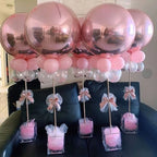 Balloon Column Stand Kit – Adjustable Table Decor for Birthday Wedding Parties