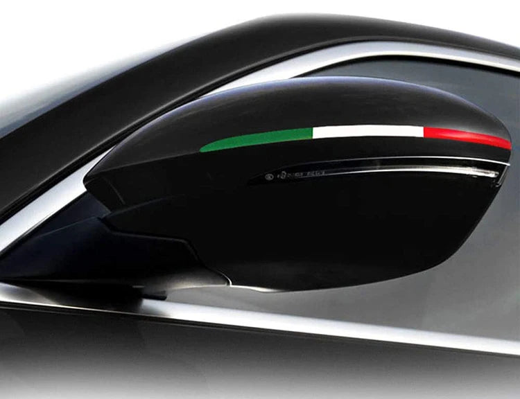 Rearview Mirror Garland Sticker – Aesthetic Interior Decor for Alfa Romeo Giulia