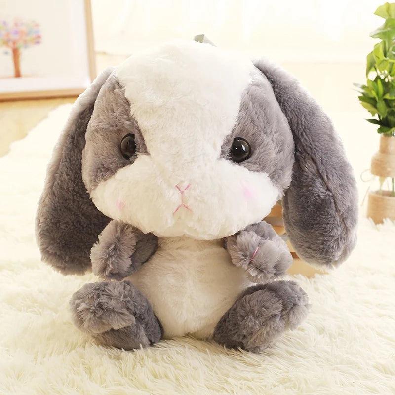 Plush Rabbit Crossbody Bag – Cute Kawaii Animal Shoulder Purse for Girls
