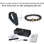 Stainless Steel Mechanical Watch – 10Bar Waterproof for Diving and Sports