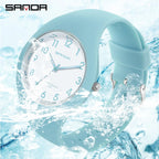 Ultra-thin Quartz Women's Watch – Minimalist Luxury Waterproof Wristwatch