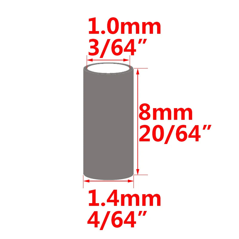 Copper Crimp Sleeves – Round Fishing Line Connectors for Rigging Tackle