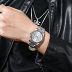 Full Steel Quartz Watch – Luxury Analog Wristwatch for Men