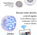 RGB Underwater LED Light – Remote Controlled Lamp for Swimming Pools and Aquariums