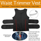 Men Sweat Sauna Vest – Neoprene Body Shaper for Gym Weight Loss
