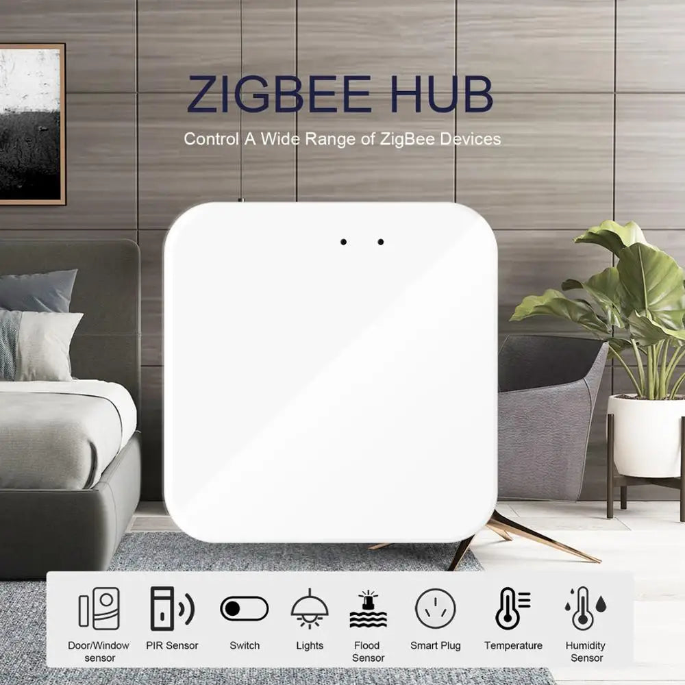 Tuya ZigBee 3.0 Smart Hub – Wireless Gateway Bridge for Alexa Google Home