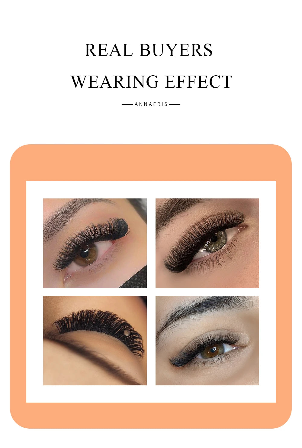Easy Fanning Volume Lashes – Premium Matte Soft Extensions for Eyelash Artistry