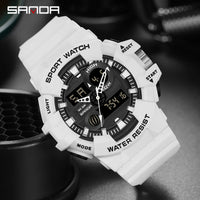 Digital Sports Watch – Waterproof LED Military Timepiece for Outdoor Men