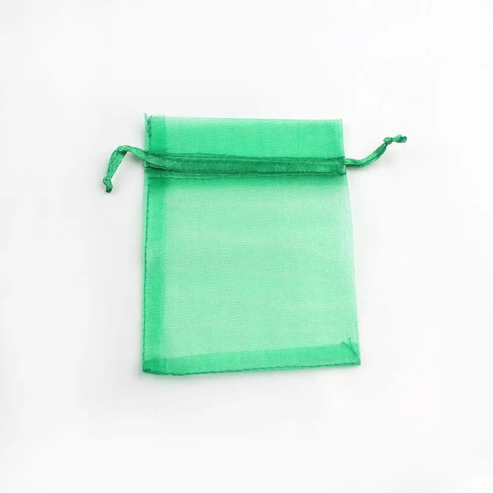 Organza Drawstring Pouches – Sheer Jewelry Gift Bags for Wedding Party Favors