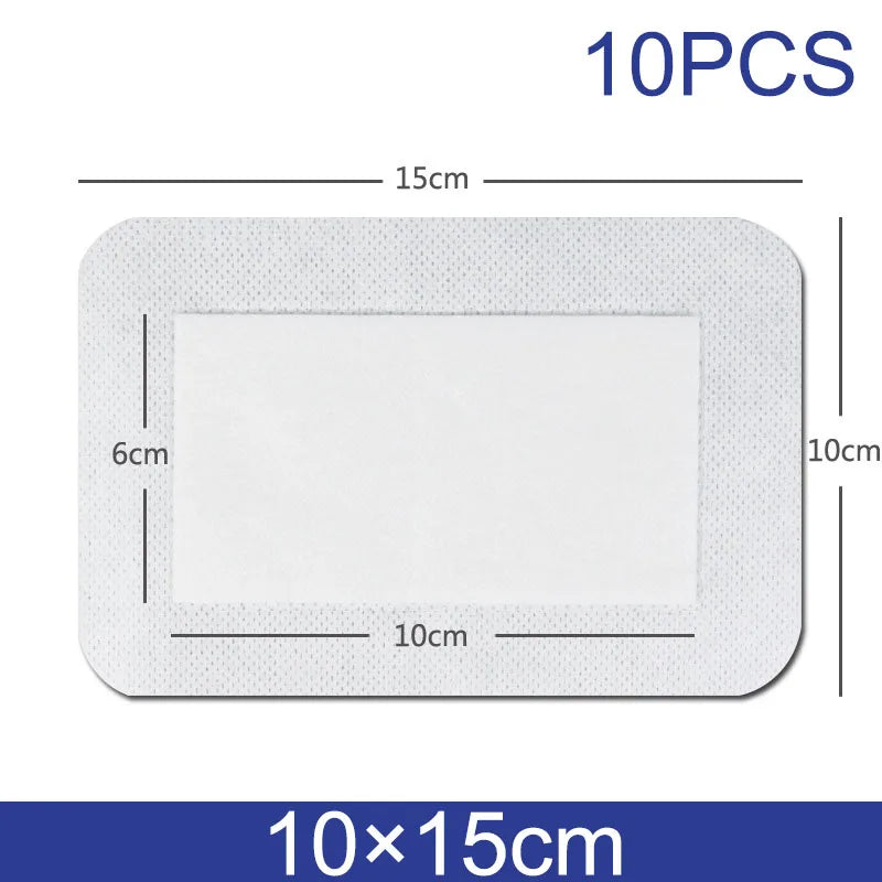 Sterile Waterproof Adhesive Bandages – Breathable Wound Dressing for First Aid