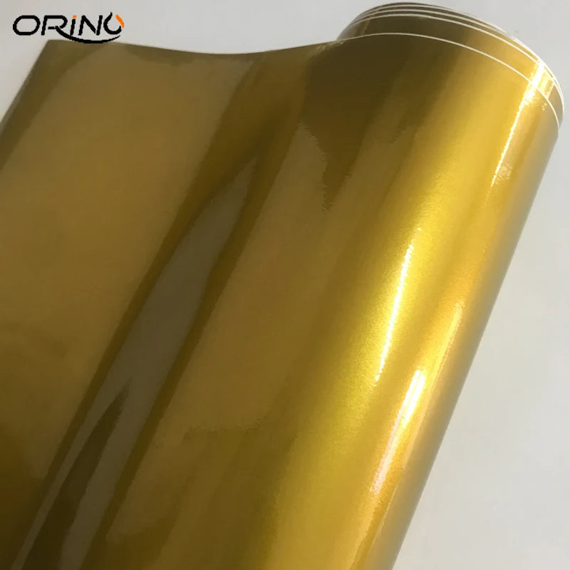 Metallic Candy Vinyl Car Wrap – Glossy Glitter Film for Vehicle Decoration