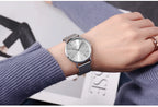 Rose Gold Stainless Steel Watch – Japan Quartz Waterproof for Ladies