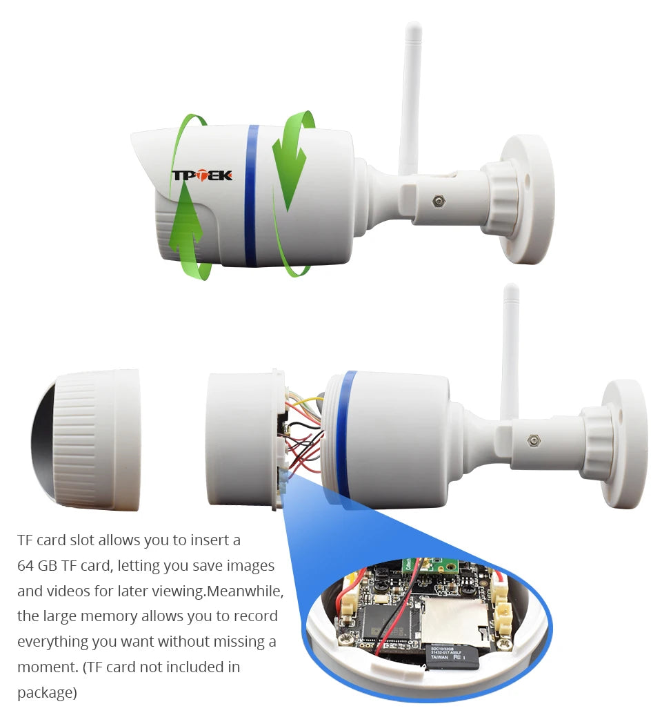 4MP Outdoor WiFi Security Camera – Wireless HD Surveillance for Home Protection